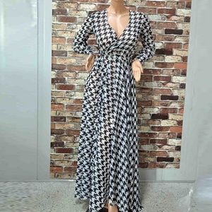 Super Cute houndstooth print dress